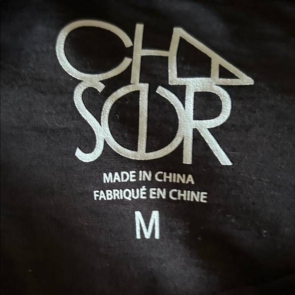 Chaser Black Tank Top with Gold Pineapple Design - Picture 4 of 4